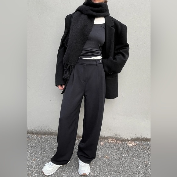 Oak and Fort Wide leg trousers brand new w/tag Oak + Fort - Picture 6 of 7